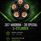 38/357 - 5 Cylinder (38/357-5) -Revolver Speedloader