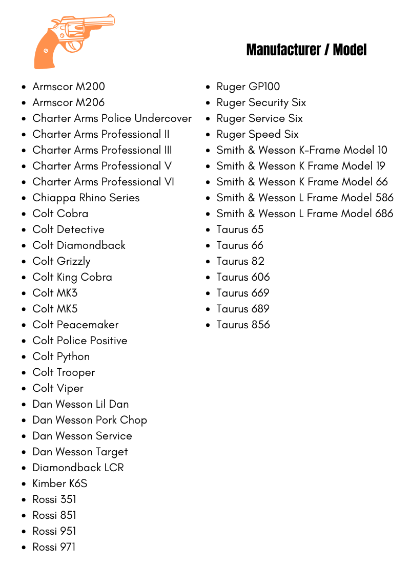 .38/.357 - 6 Cylinder (38/357-6A) - Revolver Speedloader