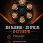 .38/.357 - 6 Cylinder (38/357-6A) - Revolver Speedloader